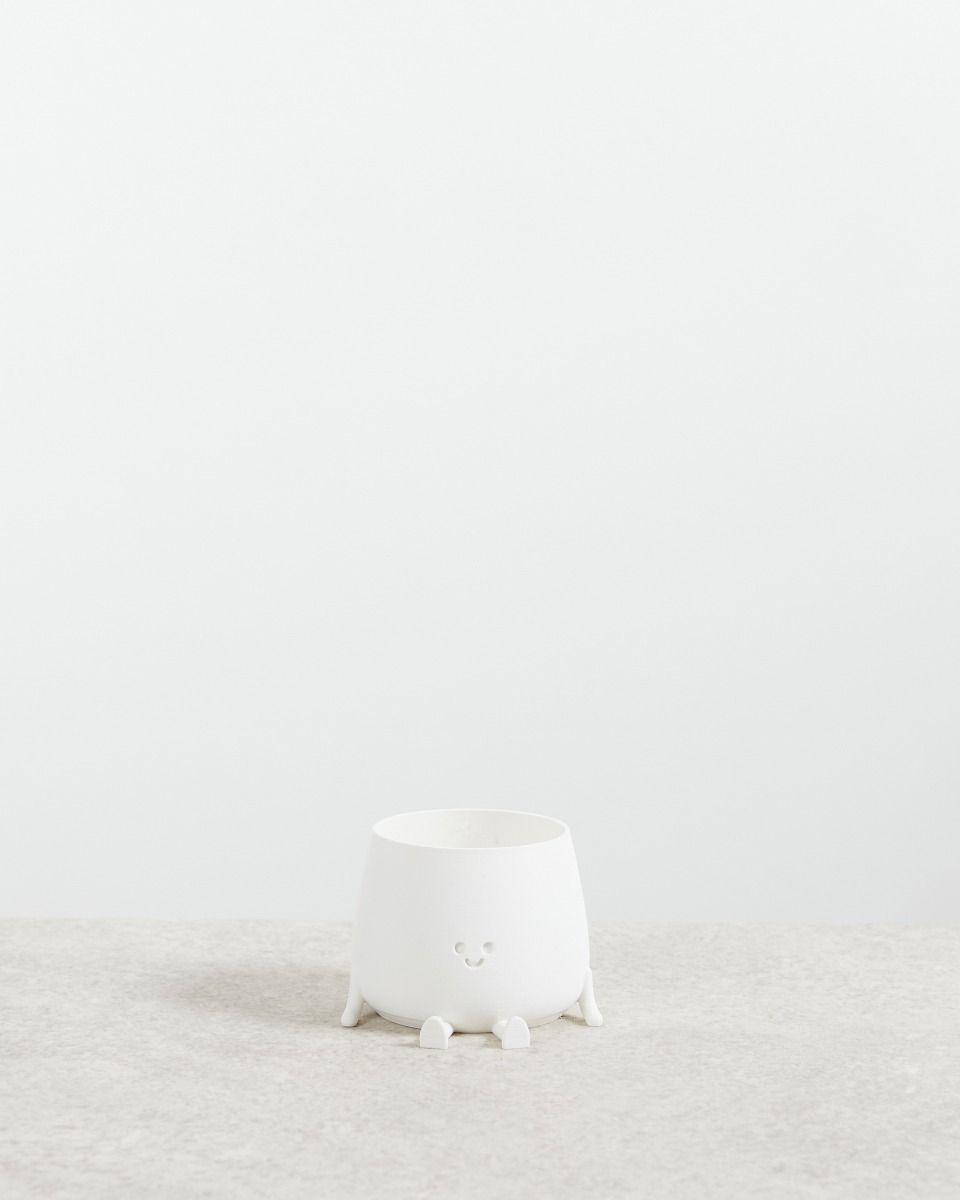 RogerBell 3D Designs Limited - Happy Harry Pot Blanc
